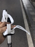 李寧（LI-NING）泳鏡高清防霧大框游泳鏡成人男女通用時尚潛水鏡5368黑白200度 曬單實拍圖