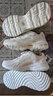 斯凱奇（SKECHERS）七夕禮物女鞋夏季軟底減震運(yùn)動(dòng)跑步鞋增高透氣休閑鞋健步鞋117224 曬單實(shí)拍圖