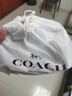 蔻馳（COACH）【品牌直供】男女同款25MM針扣雙面情侶款腰帶 胡桃木色 七夕禮物 曬單實(shí)拍圖