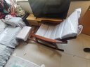 玥都全實木搖搖椅現(xiàn)代簡約胡桃木躺椅客廳午睡椅陽臺逍遙椅 搖搖椅 + 腳踏【標準款】 送貨上門 + 包安裝【全實木】 曬單實拍圖