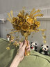 杯馬中式新娘結婚手捧花黃金色玫瑰新婚禮物婚禮手工diy秀禾送閨蜜 荊棘玫瑰--成品+透明禮盒+禮袋 曬單實(shí)拍圖