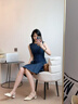 Ebonka高端品牌巨輕便真皮金屬扣包頭穆勒拖2025女夏外穿時(shí)尚平底涼拖鞋 米白色 37 曬單實(shí)拍圖