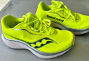 Saucony索康尼菁華15跑鞋女輕量緩震透氣運(yùn)動(dòng)訓(xùn)練運(yùn)動(dòng)跑步鞋子Kinvara 15 熒光綠蘭220 37.5 曬單實(shí)拍圖