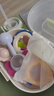 babycare嬰幼兒手搖鈴?fù)婢?-1歲新生兒趣味安撫牙膠玩具牙膠搖鈴艾格白 曬單實(shí)拍圖