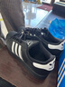 adidas Jennie同款SUPERSTAR II貝殼頭板鞋男女阿迪達(dá)斯三葉草   黑色/白色   45 曬單實(shí)拍圖