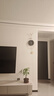 普朵鐘飾 HOME DECOR鐘表客廳家用免打孔時(shí)鐘現(xiàn)代簡(jiǎn)約大氣背景墻格柵掛鐘藝術(shù)裝飾掛件 黑金色：30*86cm 曬單實(shí)拍圖