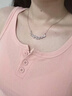 EIDI艾迪醉心花語(yǔ)輕奢小眾高級(jí)925銀項(xiàng)鏈紀(jì)念生日情人節(jié)正品 【精美禮盒】醉心紫藤項(xiàng)鏈 曬單實(shí)拍圖