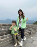 G.DUCKKIDS小黃鴨童裝男童套裝春秋2024新款兒童衣服男孩帥氣小熊襯衣兩件套 咖啡色 90 建議1~2歲【 80-90cm】cm 曬單實(shí)拍圖