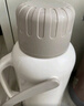嘉特（GiNT）保溫水壺大容量家用保溫壺辦公室學(xué)生宿舍玻璃內膽開(kāi)暖熱水瓶壺 白色3.2L 曬單實(shí)拍圖