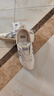 Onitsuka Tiger鬼塚虎MEXICO 66? SLIP-ON夏季休閑一腳蹬 米色/灰色 37 曬單實(shí)拍圖