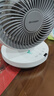 夏普（Sharp）電風(fēng)扇/桌面空氣循環(huán)扇/香薰小風(fēng)扇/臺(tái)式風(fēng)扇/離子群凈化遙控定時(shí)多角度搖頭輕音節(jié)能PJ-CA204A 曬單實(shí)拍圖