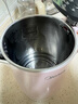 美的（Midea）電熱水壺家用電水壺燒水壺 雙層防燙 0涂層食品級304不銹鋼 1500W快速沸騰 1.7L大容量 HJ1705 曬單實(shí)拍圖