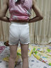 女童安全褲兒童夏薄款女童安全褲夏薄款兒童打底褲女防走光保險短褲平角大童女孩三分褲 灰+粉+白(3條裝) 140 建議 身高125-135cm 曬單實拍圖