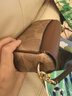 蔻馳（COACH）【品牌直供】HAILEY女士翻蓋單肩手提包 棕黃色拼棕色 七夕禮物 曬單實(shí)拍圖