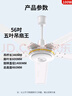 鉆石牌吊扇電風扇家用客廳1.4米56吋樓頂扇工業(yè)大風力吸頂電風扇DS56-18B5 曬單實拍圖