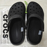 crocs卡駱馳檀健次同款經(jīng)典洞洞鞋男沙灘鞋戶外沙灘包頭拖鞋女鞋|10001 黑色-001 41 /42(260mm) 曬單實拍圖