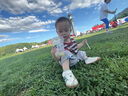 ASK JUNIOR嬰幼背心夏立體肌理感條紋撞色小童落肩馬甲男童上衣 100  曬單實拍圖