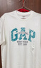 Gap男女裝2025春季新款純棉字母印花logo短袖T恤上衣美版797924 黑色 M 美碼 L亞洲碼180/96A 曬單實拍圖