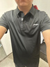 李寧男女POLO衫休閑純色排濕速干短袖翻領(lǐng)POLO衫APLV029/APLV028 黑色 男 -1 2XL 曬單實(shí)拍圖