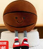 毛絨玩具解壓公仔網(wǎng)紅籃球排球足球玩偶趣味可愛(ài)兒童抱枕布娃娃 籃球 含腿36cm 曬單實(shí)拍圖