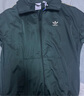 adidas經(jīng)典復(fù)古三條紋雙拉鏈寬松夾克外套男女春季阿迪達(dá)斯三葉草   黑色   2XL 曬單實(shí)拍圖