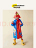 幸?，旣悾–heerful Mario）奧特曼兒童雨衣男童2024防水全身帶書包位寶寶小孩幼兒園上學(xué)雨披 曬單實(shí)拍圖