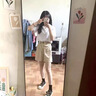 小碼女鞋313233夏季新款小個(gè)子厚底腳帆布鞋女板鞋34碼 黑色【增高5cm】 34 曬單實(shí)拍圖