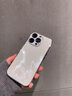 巴蒂尼 夏天冰晶適用iphone16手機殼蘋(píng)果15promax新款羽紗玻璃14pro獨特好看16pm鏡頭全包輕奢高級感小眾 【冰晶白】帶鏡頭膜*羽紗玻璃*冰涼手感 iPhone 14 Pro 曬單實(shí)拍圖