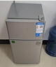 奧克斯小冰箱家用小型迷你冷藏冷凍兩用出租房宿舍用節(jié)能省電寢室辦公室電冰箱 【熱賣款 升級(jí)凈化去味】22A126DW銀 曬單實(shí)拍圖