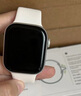 Apple/蘋果 Watch SE 智能手表GPS款40毫米星光色鋁金屬表殼星光色運動型表帶S/M MXF43CH/B 曬單實拍圖