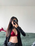 紅色內(nèi)衣女2025蛇年本命年前扣美背三角杯小胸聚攏深v性感文胸罩 酒紅色 單件 S 推薦70A 70B 的小姐姐 曬單實(shí)拍圖