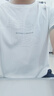 Rapido【新品】靂霹道2025新款男士O系列羅馬布印花短袖T恤休閑運動 白色 XL 180/96A 曬單實拍圖
