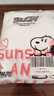 史努比（SNOOPY）童裝女童短袖套裝兒童短袖t牛仔褲2件套 粉色SWEET+淺藍(lán)花朵  140 曬單實(shí)拍圖