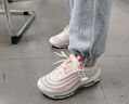 耐克（NIKE）AirMax97復古低幫跑步鞋女款白色 36.5 曬單實(shí)拍圖