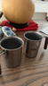 NatureHike 挪客森鑫不銹鋼復(fù)古餐具露營(yíng)餐盤戶外杯子盤子野炊裝備 單層大杯(約重150g) 曬單實(shí)拍圖