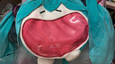 bilibili正版初音未來痛包包bemoe大毛絨玩偶手辦周邊女孩生日禮物品 正版初音未來款大痛包【40*40cm】 曬單實拍圖