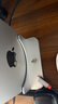 海備思 適用Mac mini M4/M4 Pro豎立式支架底座迷你電腦主機配件桌面支撐架散熱托架鋁合金金屬 銀色 曬單實拍圖