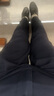 柒牌男裝西褲男25商務(wù)正裝直筒褲職業(yè)長褲子 黑色（升級犀牛褶） 31 (170) 【125-130斤】 曬單實拍圖