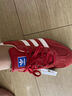 adidas T頭鞋 GAZELLE INDOOR復古板鞋德訓鞋男女阿迪達斯三葉草   淺猩紅/漢玉白/金   36.5 曬單實拍圖