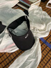 asics亞瑟士兒童25年夏新品戶外多色輕薄可調(diào)節(jié)運動空頂硬遮陽帽 9000黑色 均碼 曬單實拍圖