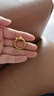 周六福七夕禮物  黃金戒指男女款足金生肖龍霸氣龍游指環(huán) 定價(jià) 15號(hào)-1.90g 曬單實(shí)拍圖