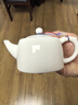 蘇氏陶瓷（SUSHI CERAMICS）德化中國白陶瓷茶壺 手工羊脂玉井欄壺 豬油白 如脂玉功夫泡茶壺 曬單實拍圖