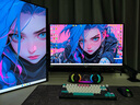微星（MSI）27英寸 4K240Hz 滿血DP2.1 OLED顯示器 游戲電競(jìng)電腦顯示屏 TYPE-C 98W MPG 272URX QD-OLED流光 曬單實(shí)拍圖
