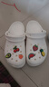 卡駱馳（crocs）云朵女鞋洞洞鞋厚底增高涼鞋戶外沙灘鞋包頭透氣拖鞋 W7 曬單實(shí)拍圖