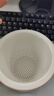 叁旬印象泡茶馬克杯創(chuàng)意漸變陶瓷帶蓋茶水分離辦公室情侶杯子過(guò)濾水杯 印象馬克杯(漸變款)_水碧綠 曬單實(shí)拍圖