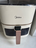 美的（Midea）炎烤空氣炸鍋 不用翻面雙熱源 透明可視家用實(shí)用大容量  全金屬腔體烤箱空氣炸鍋一體5.3L KZC5394 曬單實(shí)拍圖