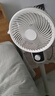 XVVMI米【超級單品】三葉輕音立式電風扇家用柔風落地扇臺式桌面小型風扇大風量節(jié)能搖頭宿舍電扇  曬單實拍圖