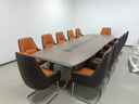 杉佳輕奢現代簡(jiǎn)約烤漆會(huì )議桌長(cháng)桌大型會(huì )議培訓洽談辦公桌椅組合會(huì )議室 尺寸顏色定制 曬單實(shí)拍圖
