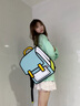 JumpFromPaper二次元2d漫畫宇宙包書包女雙肩包背包送女友生日禮物JFP 熒光綠 曬單實拍圖