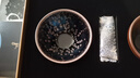 單亦建盞茶杯手工主人杯建陽原礦鐵胎茶具油滴兔毫對杯高檔謝師禮禮品 星芒對盞【非遺禮盒】 曬單實(shí)拍圖